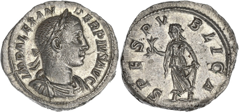 EMPIRE ROMAIN
Alexandre Sévère (222-235). Denier 232, Rome. C.546 - RIC.254 ; Ar...