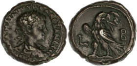 EMPIRE ROMAIN
Alexandre Sévère (222-235). Tétradrachme 222-223, Alexandrie. MRMA.62.25 ; Bronze - 13,90 g - 24 mm - 12 h
TTB.