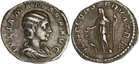 EMPIRE ROMAIN
Julia Mamaea (+235). Denier 222-235, Rome. RIC.343 ; Argent - 2,48 g - 17,5 mm - 6 h
TTB.