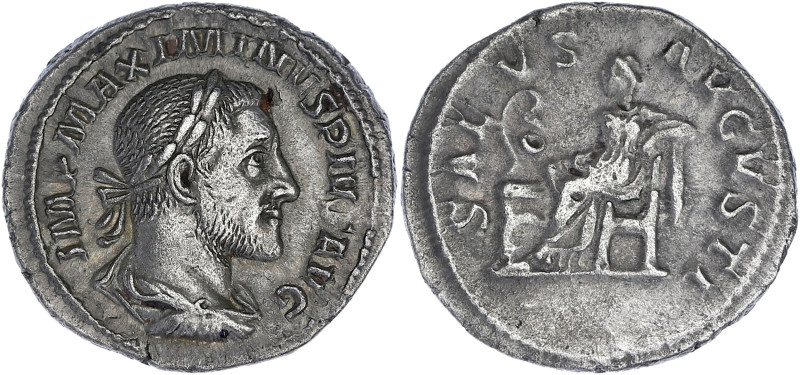 EMPIRE ROMAIN
Maximin (235-238). Denier 235-236, Rome. RIC.14 ; Argent - 3,07 g ...