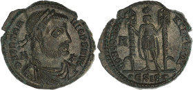 EMPIRE ROMAIN
Vetranion (350). Maiorina 350, Siscia. C.1 - RIC.290 ; Cuivre - 6 g - 23 mm - 12 h
Superbe.