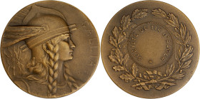 ALGÉRIE
IIIe République (1870-1940). Médaille, Société de tir d’Alger, par C. Pillet ND, Paris (Arthus-Bertrand). Esc.- - Ruedas - ; Bronze - 55,37 g ...