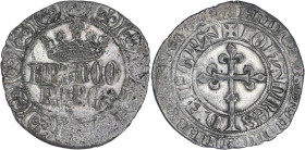 FRANCE / CAPÉTIENS
Jean II le Bon (1350-1364). Gros à la couronne, 1ère émission ND (1358). Dy.305 ; Billon - 4,19 g - 29 mm - 10 h
Quelques habituell...