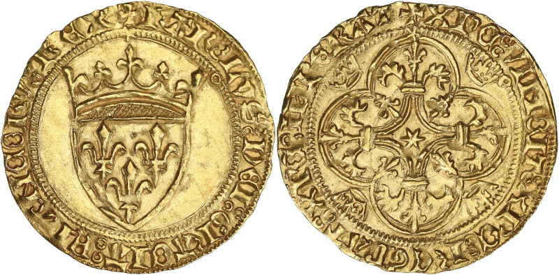 FRANCE / CAPÉTIENS
Charles VII (1422-1461). Écu d’or à la couronne 1er type, 3e ...