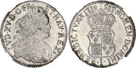 FRANCE / CAPÉTIENS
Louis XV (1715-1774). Écu de France-Navarre 1718, I, Limoges. Dy.1657 - G.318 - Dav.1327 ; Argent - 24,36 g - 38 mm - 6 h
Provient ...