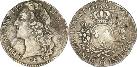 FRANCE / CAPÉTIENS
Louis XV (1715-1774). Demi-écu au bandeau 1751, O, Riom. Dy.1681 - G.314 (R4) ; Argent - 14,44 g - 32 mm - 6 h
Ce millésime semble ...