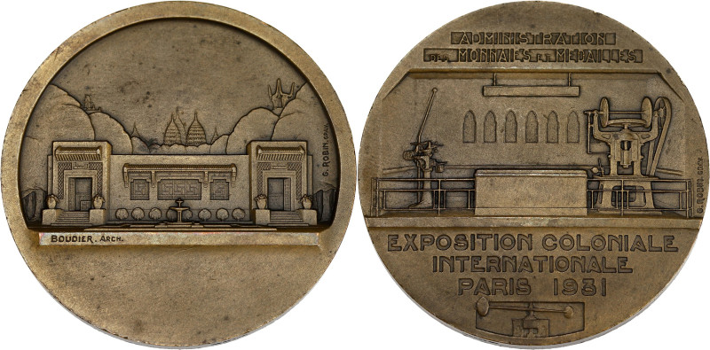 FRANCE
IIIe République (1870-1940). Médaille, Administration des Monnaies et Méd...