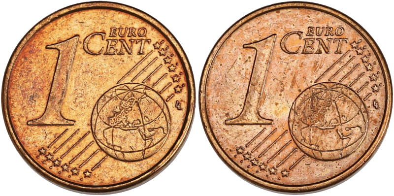 FRANCE
Ve République (1958 à nos jours). 1 centime d’Euro, double face commune N...