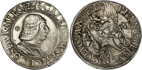 ITALIE
Milan (duché de), Galéaz-Marie Sforza (1466-1476). Teston ND (1466-1476), Milan. Crippa 6 ; Argent - 9,65 g - 28,5 mm - 8 h
Avec une ancienne é...