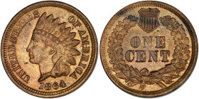 USA
République fédérale des États-Unis d’Amérique (1776-à nos jours). One cent tête d’indien 1864. KM.90a ; Bronze - 3,06 g - 19 mm - 6 h
Belle couleu...