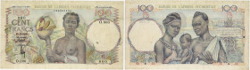 BILLET
Afrique Occidentale. 100 francs type 1943, SPECIMEN ND (1945-1948). K.194a - P.40s ;
TTB.