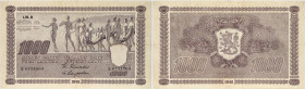 BILLET
Finlande. 1000 Markkaa 1945 (1948). P.90 ;
PCGS Ch VF 35 (38117532). TB à TTB.