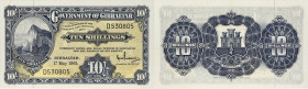 BILLET
Gibraltar. 10 shillings 1-5-1965. P.17 ;
PCGS Extremely fine 40 Details (38117855). TTB à Superbe.