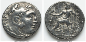 IONIAN ISLANDS. Chios. Ca. 3rd century BC. AR tetradrachm (29mm, 16.19 gm, 12h). Choice VF, porosity. Posthumous issue in the name and types of Alexan...