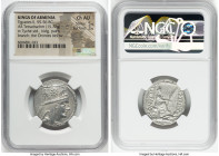 ARMENIAN KINGDOM. Tigranes II the Great (95-56 BC). AR tetradrachm (27mm, 15.72 gm, 12h). NGC Choice AU 5/5 - 3/5. Tigranocerta, ca. 80-68 BC. Diademe...