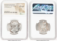 SELEUCID KINGDOM. Antiochus III the Great (222-187 BC). AR tetradrachm (30mm, 11h). NGC Choice VF. Antioch on the Orontes, 1st series, 223-211/10 BC. ...