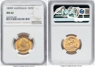 Victoria gold Sovereign 1899-P MS62 NGC, Perth mint, KM13, Fr-25. From the Mac and Rob Woodside Collection HID09801242017 © 2022 Heritage Auctions | A...