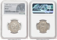 Charles VI Gros ND (1380-1422) MS62 NGC, Dup-387. 26mm. HID09801242017 © 2022 Heritage Auctions | All Rights Reserved