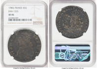 Louis XVI Ecu 1784-L XF45 NGC, Bayonne mint, KM564.9, Dav-1333. HID09801242017 © 2022 Heritage Auctions | All Rights Reserved