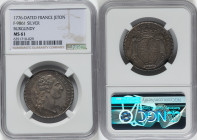Louis XVI silver "Comitia Burgundiae" Jeton 1776-Dated MS61 NGC, Burgundy. Feuardent-9861. 30mm. HID09801242017 © 2022 Heritage Auctions | All Rights ...