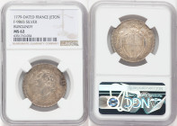 Louis XVI silver "Comitia Burgundiae" Jeton 1779-Dated MS62 NGC, Burgundy, Feuardent-9865. 30mm. HID09801242017 © 2022 Heritage Auctions | All Rights ...