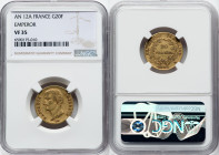 Napoleon gold 20 Francs L'An 12 (1803/1804)-A VF35 NGC, Paris mint, KM651, Fr-480. HID09801242017 © 2022 Heritage Auctions | All Rights Reserved