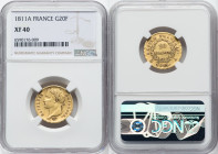 Napoleon gold 20 Francs 1811-A XF40 NGC, Paris mint, KM695.1, Fr-516, Gad-1025. HID09801242017 © 2022 Heritage Auctions | All Rights Reserved