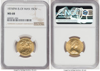 British Dependency. Elizabeth II gold Sovereign 1974-PM MS68 NGC, Pobjoy mint, KM27. From the Mac and Rob Woodside Collection HID09801242017 © 2022 He...