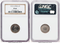 George V Proof 6 Pence 1923 PR64 NGC, Pretoria mint, KM-A16. HID09801242017 © 2022 Heritage Auctions | All Rights Reserved
