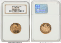 Oscar II gold 20 Kronor 1898-EB MS67 NGC, Stockholm mint, M748, Fr-93a. HID09801242017 © 2022 Heritage Auctions | All Rights Reserved