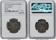 Basel. Canton silver "Hen" Medal ND (c. 1650) AU53 NGC, SM-1164. HID09801242017 © 2022 Heritage Auctions | All Rights Reserved