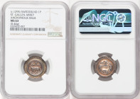 St. Gallen. Anonymous Brakteat (Pfennig) ND (c. 1295) MS63 NGC, Bonhoff-1820, Cahn-157. 0.44gm. HID09801242017 © 2022 Heritage Auctions | All Rights R...