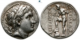 Kings of Macedon. Amphipolis. Demetrios I Poliorketes 306-283 BC. Struck circa 289-288 BC. Tetradrachm AR