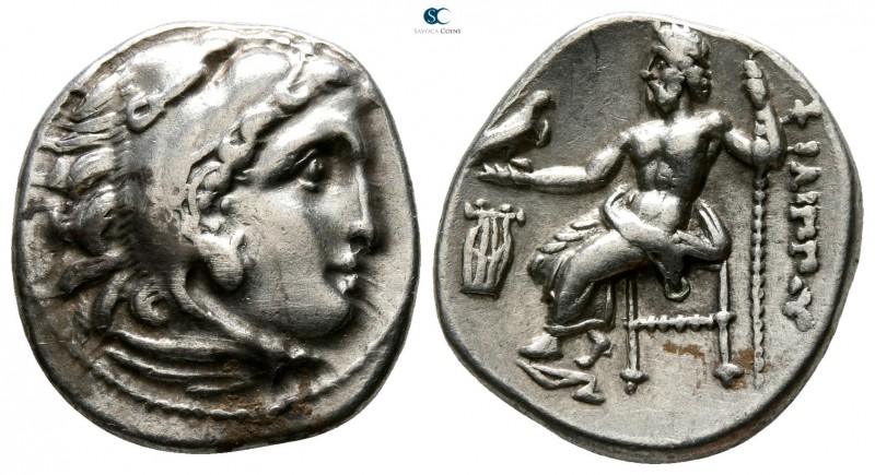 Kings of Macedon. Kolophon. Philip III Arrhidaeus 323-317 BC. Struck circa 323-3...
