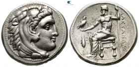 Kings of Macedon. Miletos. Philip III Arrhidaeus 323-317 BC. In the name and types of Alexander III. Struck under Asandros, circa 323-319 BC. Tetradra...