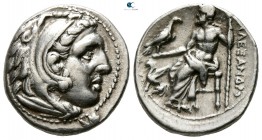 Kings of Macedon. Teos. Philip III Arrhidaeus 323-317 BC. In the name and types of Alexander III. Struck under Menander or Kleitos, circa 323-319 BC. ...