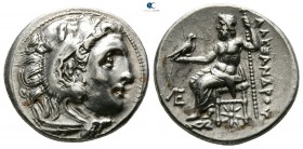 Kings of Macedon. 'Kolophon'. Alexander III "the Great" 336-323 BC. Struck circa 319-310 BC. Drachm AR