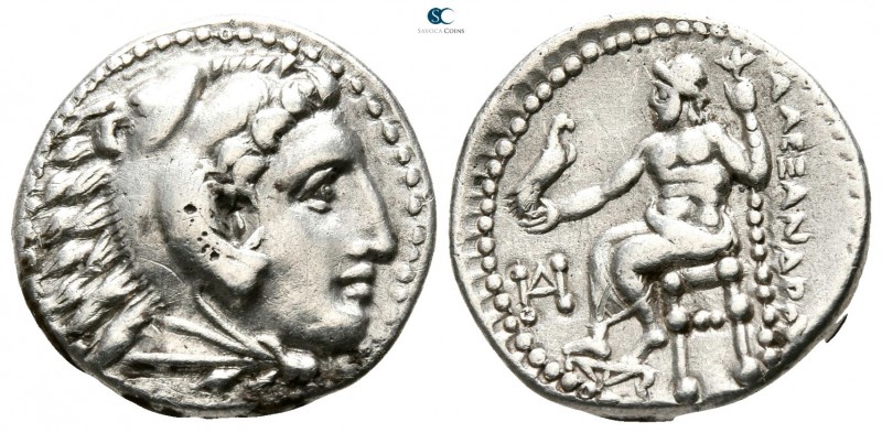 Kings of Macedon. Miletos. Alexander III "the Great" 336-323 BC. 
Drachm AR

...