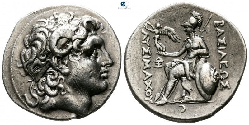 Kings of Thrace. Lampsakos. Macedonian. Lysimachos 305-281 BC. Struck circa 297/...
