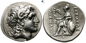 Kings of Thrace. Lampsakos. Macedonian. Lysimachos 305-281 BC. Struck circa 297/6-282/1 BC. Tetradrachm AR