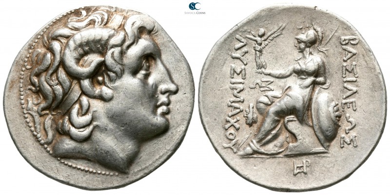Kings of Thrace. Uncertain mint. Macedonian. Lysimachos 305-281 BC. Struck 288/7...
