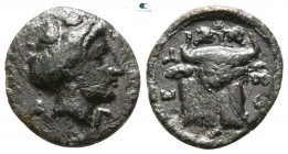 Euboea. Euboian League circa 357-338 BC. Bronze Æ