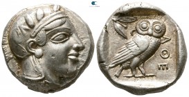 Attica. Athens circa 449-431 BC. Time of Pericles. Tetradrachm AR