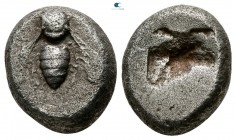 Ionia. Ephesos  circa 550-500 BC. Drachm AR