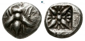 Ionia. Ephesos  circa 546 BC. 1/12 Stater AR