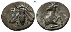 Ionia. Ephesos  390-380 BC. Bronze Æ