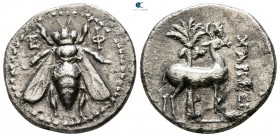 Ionia. Ephesos  circa 202-133 BC. Uncertain magistrate. Drachm AR