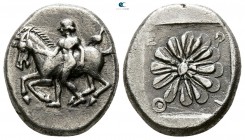 Ionia. Erythrai  circa 480-450 BC. Drachm AR