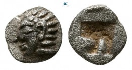 Ionia. Kolophon  circa 530-500 BC. Tetartemorion AR