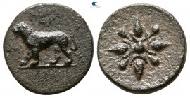 Ionia. Miletos . ΠΕΡ- (Per-), magistrate circa 380-360 BC. Bronze Æ